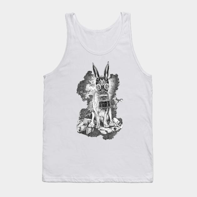 Pollution Mask Tank Top by ronnkools